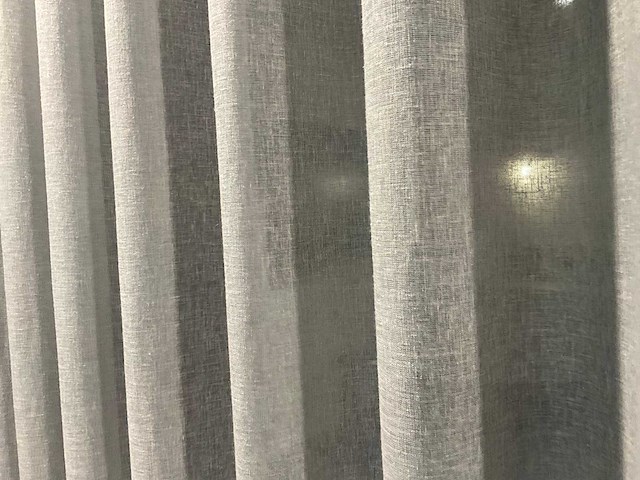 Ca. 10m ovs kanzu 40 gordijnen - afbeelding 5 van  6