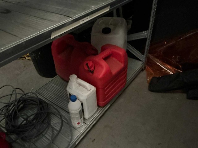 Ca. 13 lpm alu legbordstelling met inhoud - afbeelding 17 van  61