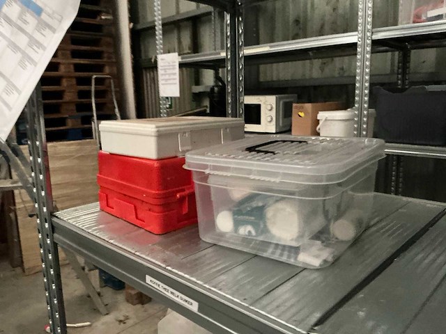 Ca. 13 lpm alu legbordstelling met inhoud - afbeelding 30 van  61