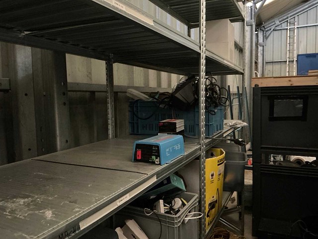 Ca. 13 lpm alu legbordstelling met inhoud - afbeelding 48 van  61