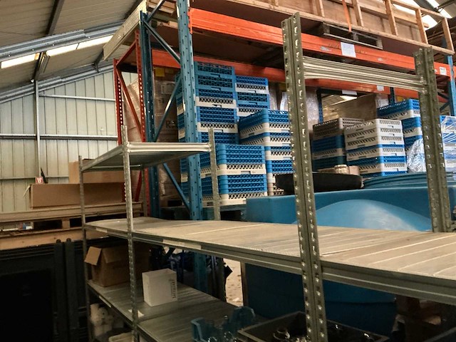 Ca. 13 lpm alu legbordstelling met inhoud - afbeelding 60 van  61
