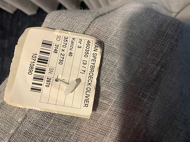 Ca. 13m ovs kanzu 40 gordijnen - afbeelding 5 van  6