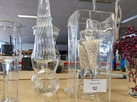 Ca. 18 diverse sierstukken en vazen uit glas - afbeelding 5 van  8