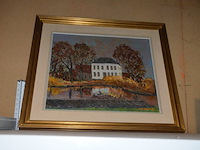 Ca. 22 schilderijen en wandversieringen - afbeelding 4 van  23