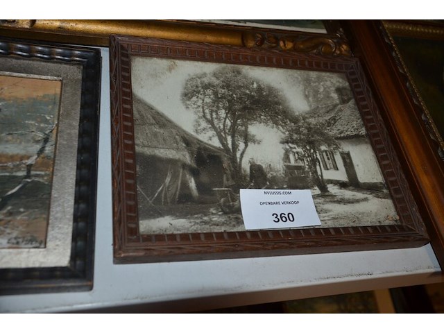 Ca. 22 schilderijen en wandversieringen - afbeelding 12 van  23