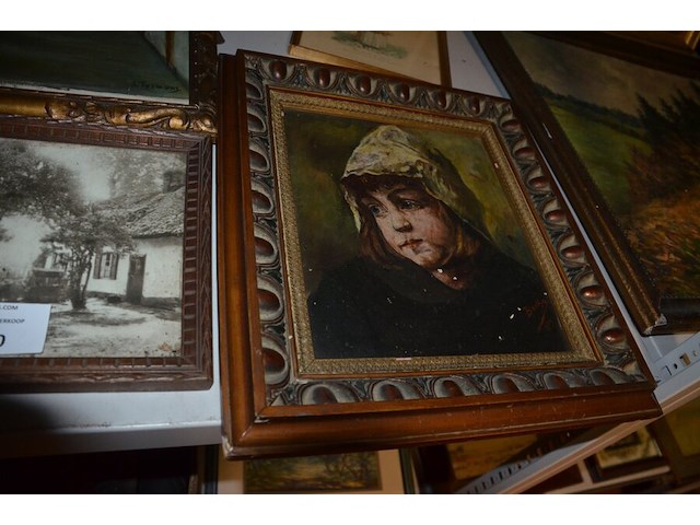Ca. 22 schilderijen en wandversieringen - afbeelding 17 van  23