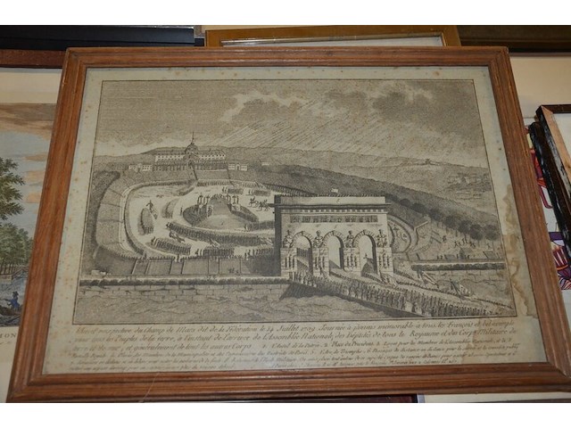 Ca. 24 stuks schilderijen en wandversieringen - afbeelding 5 van  26