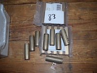 Ca. 29 aarding koppelstukken messing - afbeelding 1 van  2