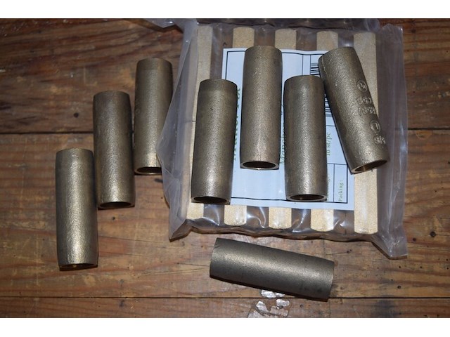 Ca. 29 aarding koppelstukken messing - afbeelding 2 van  2