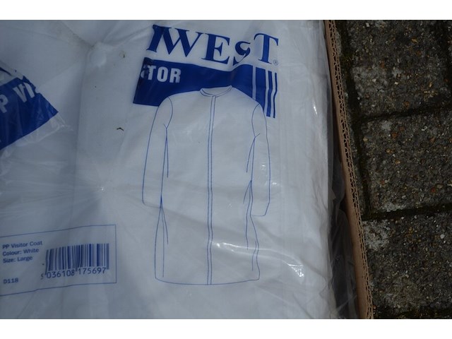 Ca. 33 wegwerp overalls en vesten - afbeelding 2 van  7