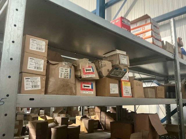 Ca 5 lm magazijnstelling zonder inhoud - afbeelding 2 van  12