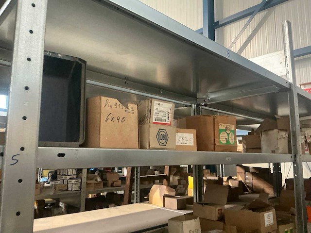 Ca 5 lm magazijnstelling zonder inhoud - afbeelding 10 van  12