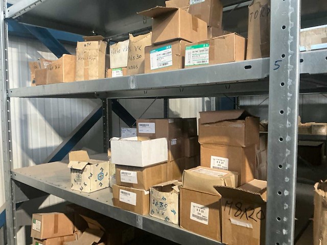 Ca 5 lm magazijnstelling zonder inhoud - afbeelding 4 van  13