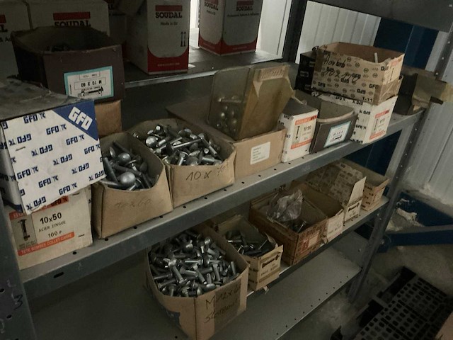 Ca 5 lm magazijnstelling zonder inhoud - afbeelding 4 van  12