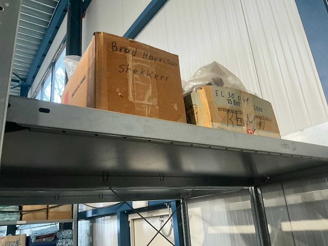 Ca 5 lm magazijnstelling zonder inhoud - afbeelding 9 van  18