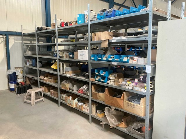 Ca 5 lm magazijnstelling zonder inhoud - afbeelding 1 van  15