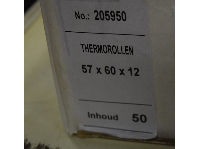 Ca. 50 kassarollen 57x12 cm - afbeelding 2 van  3