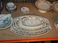 Ca. 50 stuks porselein