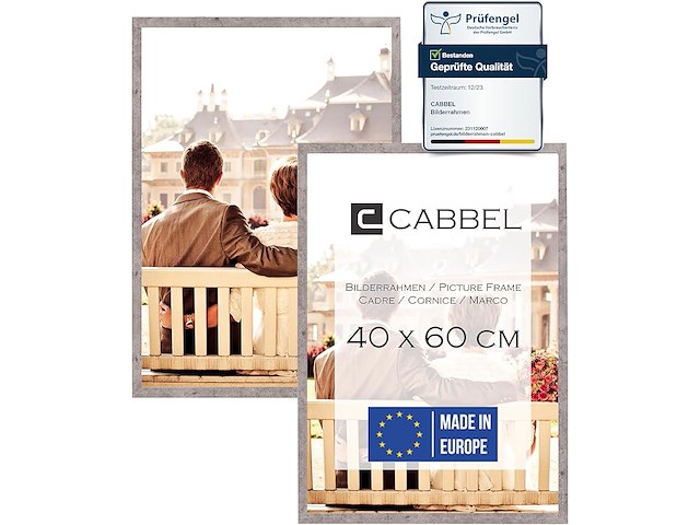 Cabbel set van 2 fotolijsten (40x60 cm) - afbeelding 1 van  3