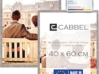 Cabbel set van 2 fotolijsten (40x60 cm) - afbeelding 1 van  3