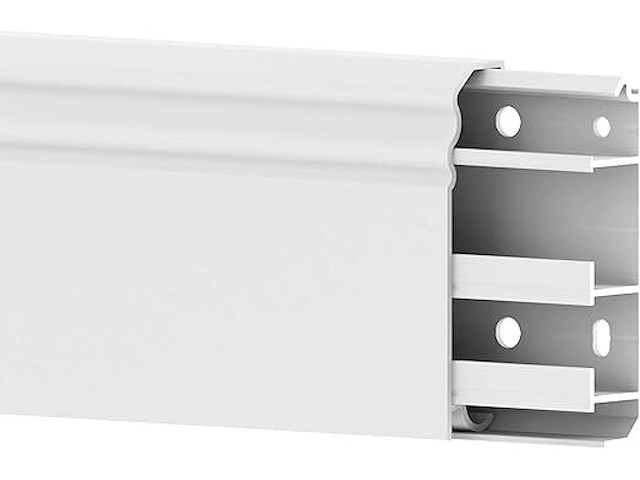 Cable coach 6 m plint met geïntegreerde kabelgoot - afbeelding 1 van  5