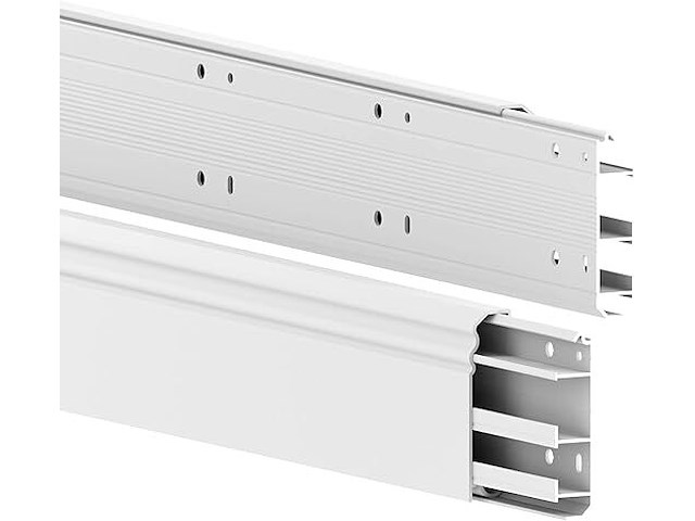 Cable coach 6 m plint met geïntegreerde kabelgoot - afbeelding 4 van  5