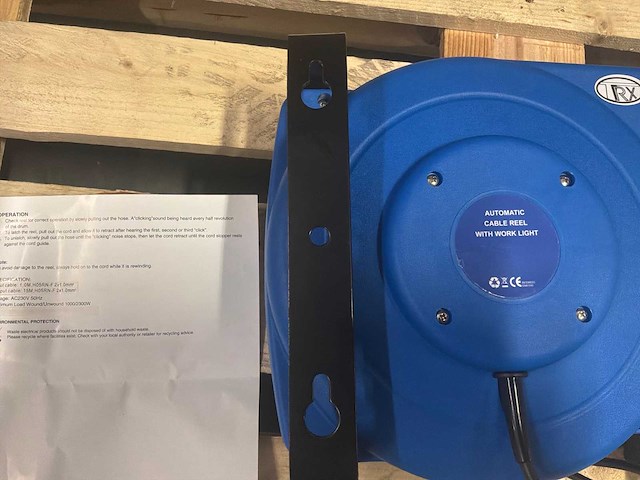 Cable reel 42715 verlengkabelhaspels met led lamp (2x) - afbeelding 4 van  4