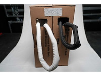 Cable sock 40mm - 50mm - black & white - afbeelding 1 van  1