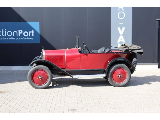 Cabriolet citroën benzine 1925 (marge) - afbeelding 1 van  1