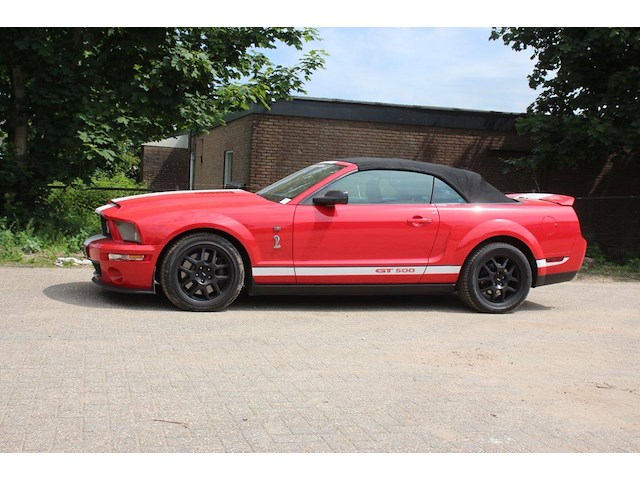 Cabriolet ford mustang shelby gt500 benzine 507pk 2010 - afbeelding 1 van  1