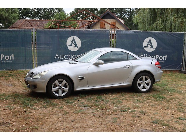 Cabriolet mercedes-benz slk 200 kompressor benzine 2006 - afbeelding 1 van  1