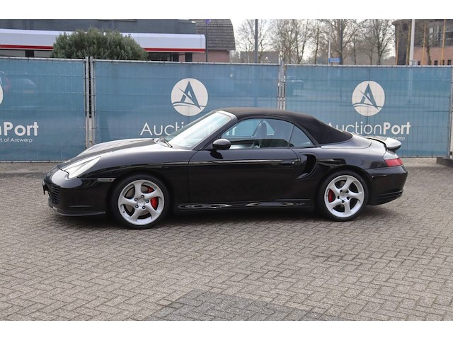 Cabriolet porsche 911 turbo benzine 421pk 2004 (marge) - afbeelding 1 van  1