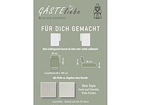 Cabriolet, rechte chaise longue - groene koordstof - afbeelding 7 van  9