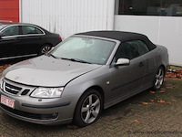 Cabriolet saab, 9-3, ys3ff79f756004956, 1e inschrijving 11/02/2005, km-stand ngk, 1998cm³, 110kw, benzine, 233g/km, euro 4, kentekenbewijs