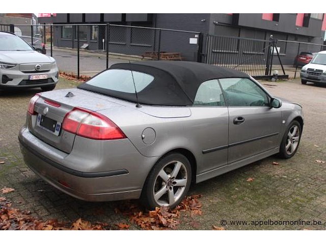 Cabriolet saab, 9-3, ys3ff79f756004956, 1e inschrijving 11/02/2005, km-stand ngk, 1998cm³, 110kw, benzine, 233g/km, euro 4, kentekenbewijs - afbeelding 7 van  12