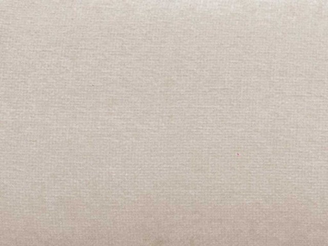 Cabrioletbank rechter hoek in beige stof met textuur van maison céphy - afbeelding 8 van  8