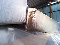 Cabrioletbank rechterhoek - beige fluweel - afbeelding 12 van  13
