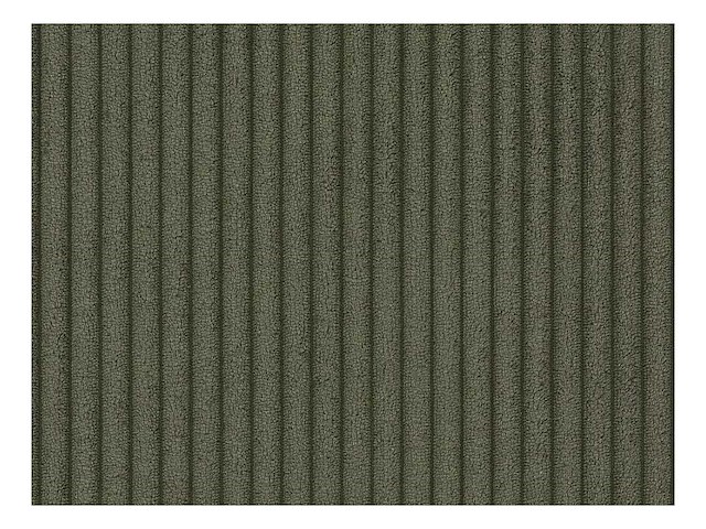 Cabriotisch en omkeerbaar hoekbank in kaki groene ribfluwelen - afbeelding 8 van  9