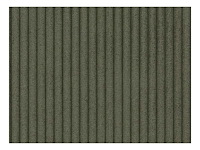 Cabriotisch en omkeerbaar hoekbank in kaki groene ribfluwelen - afbeelding 8 van  9