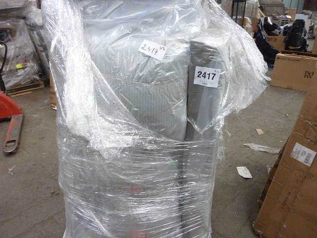 Cabriotisch en omkeerbaar hoekbank in kaki groene ribfluwelen - afbeelding 9 van  9