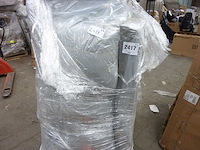 Cabriotisch en omkeerbaar hoekbank in kaki groene ribfluwelen - afbeelding 9 van  9