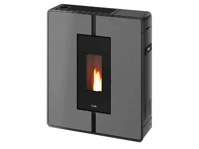 Cadel tile plus - titanium - pelletkachel - afbeelding 1 van  2