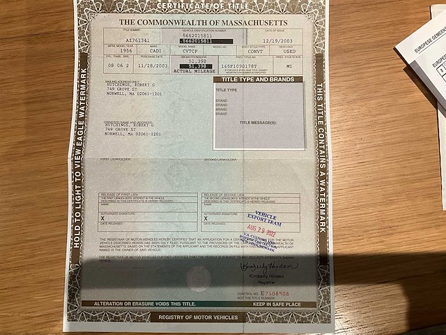 Cadillac - serie 62 - cabriolet - klassieke auto - afbeelding 31 van  38