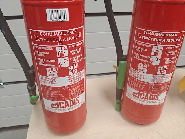Cadis - 4x schuimblusser 6 liter - afbeelding 2 van  6