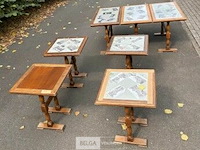 Café tafeltjes (3x 4 pers + 4x 2 pers)