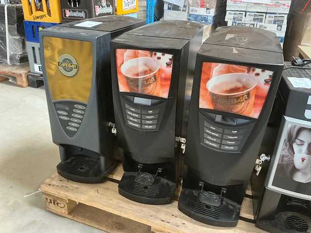 Cafebar koffieautomaat (3x) - afbeelding 1 van  4