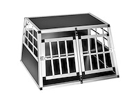 Cage de transport pour chiens double sécurisée 89 x 69 x 50 cm (x2) - afbeelding 2 van  8