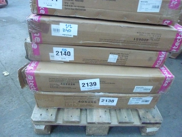 Cage de transport pour chiens double sécurisée sans cloison de séparation - afbeelding 8 van  8