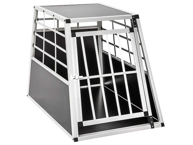 Cage de transport pour chiens sécurisée 65 x 90 x 69,5 cm (x2) - afbeelding 2 van  7