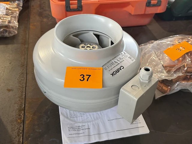 Cairox centrifugale buisventilator - afbeelding 1 van  3